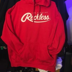 Reckless hoodie. Xl